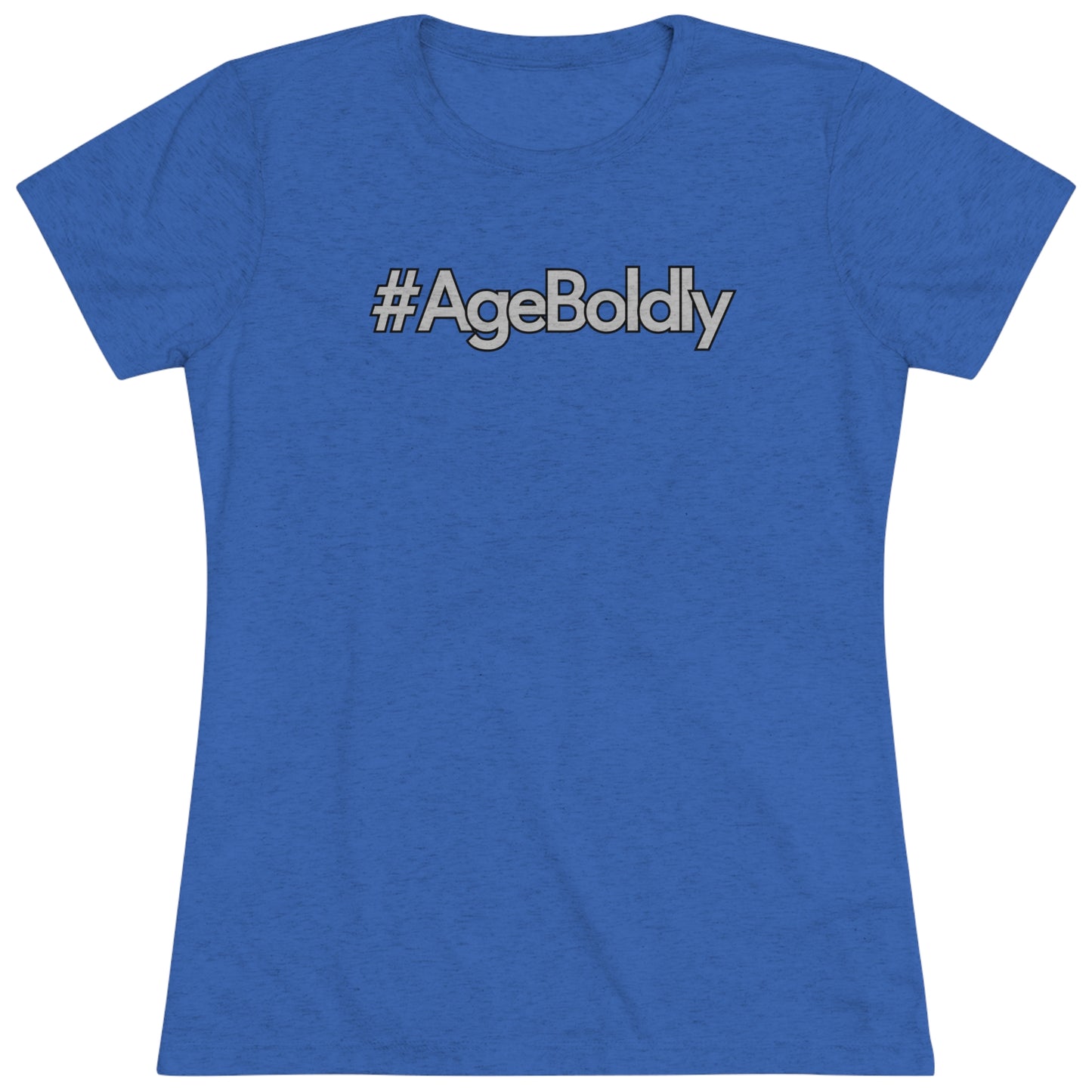 #AgeBoldly Signature Tee for Women: Where Elegance Meets Empowerment