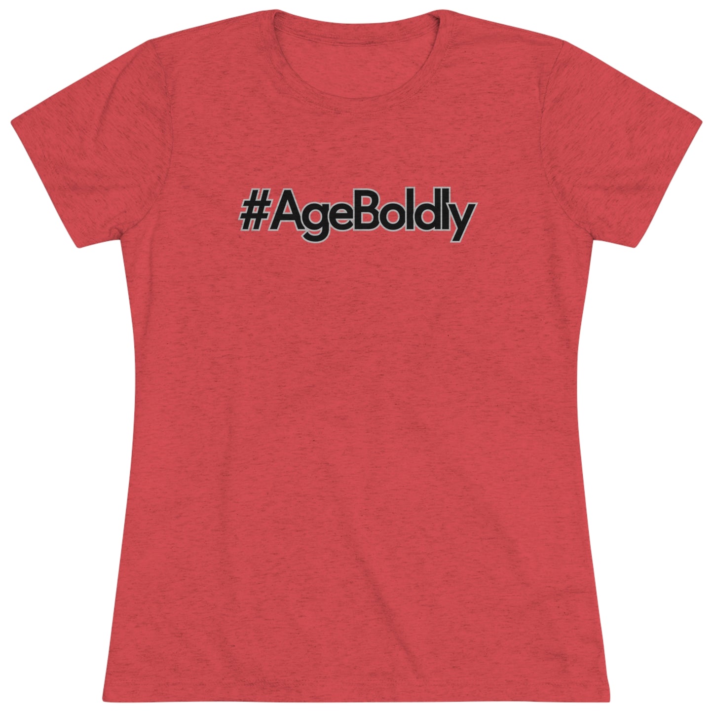 #AgeBoldly Signature Tee for Women: Where Elegance Meets Empowerment